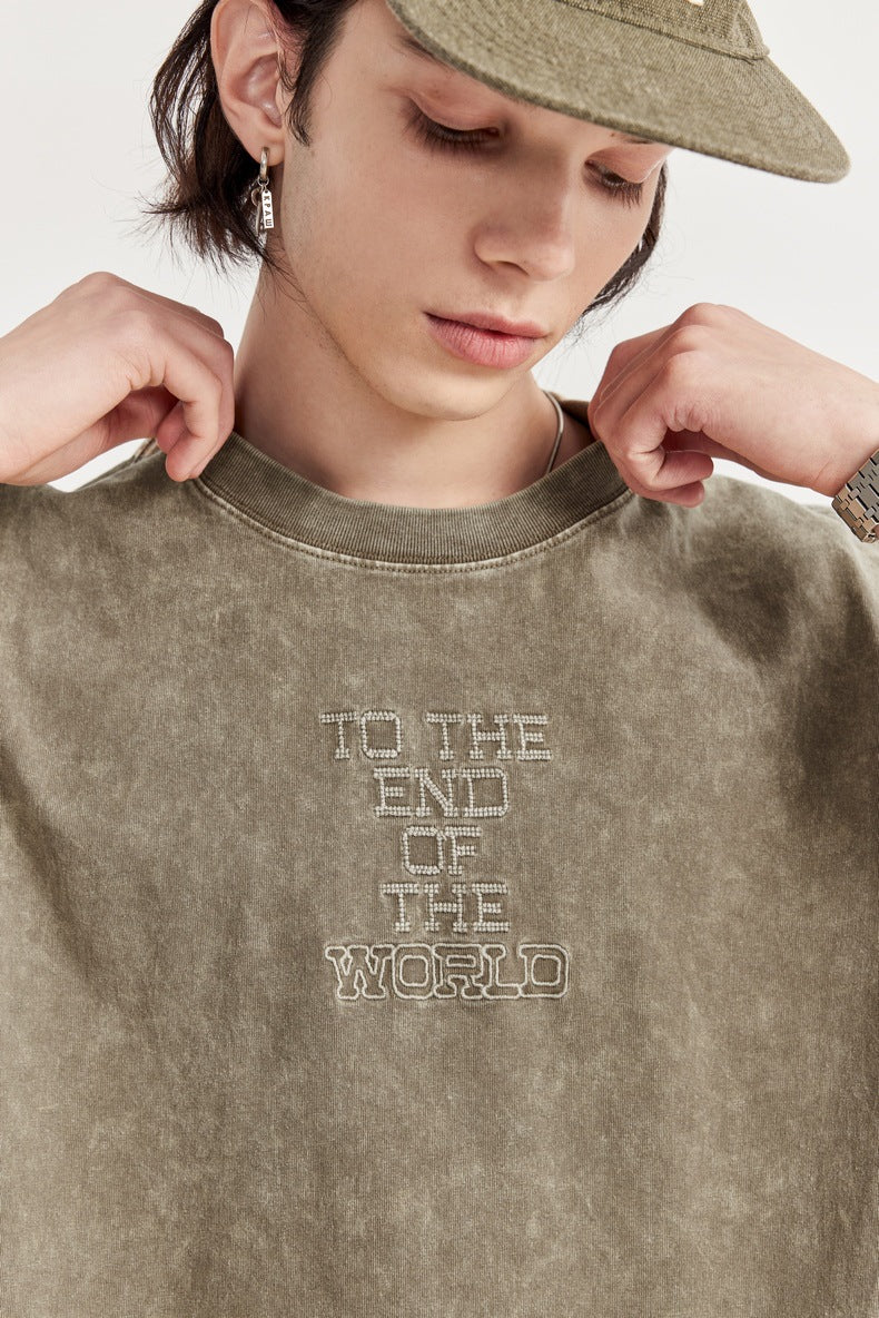 'To The End Of The World' Oversized T-Shirt