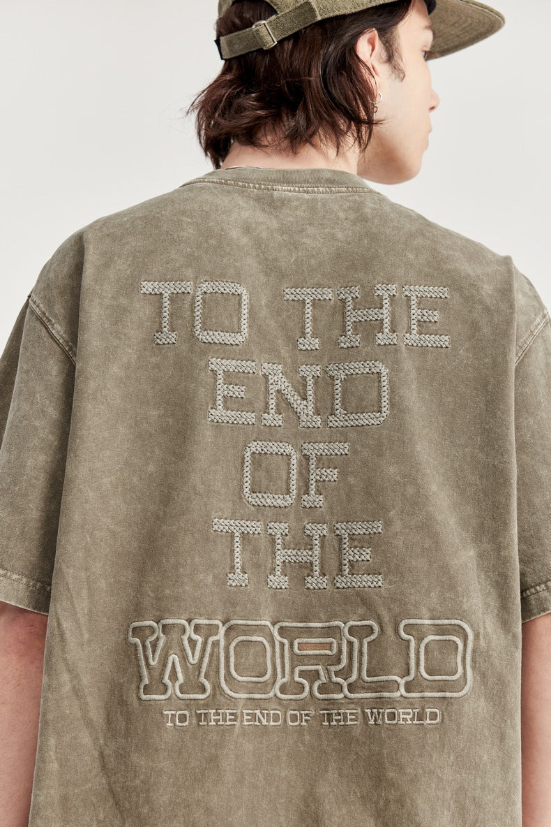 'To The End Of The World' Oversized T-Shirt