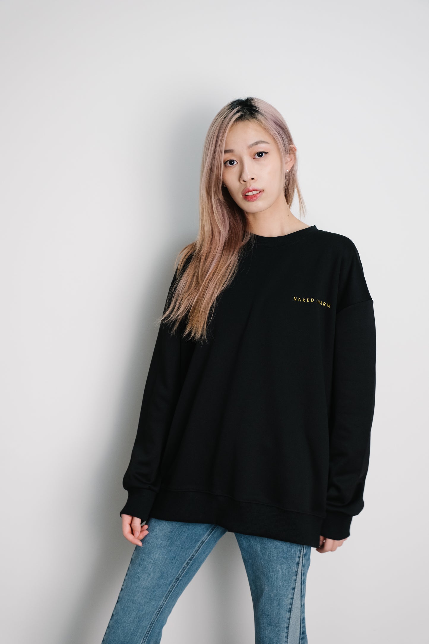 Naked Charm Classic Long Sleeve Jumper Top