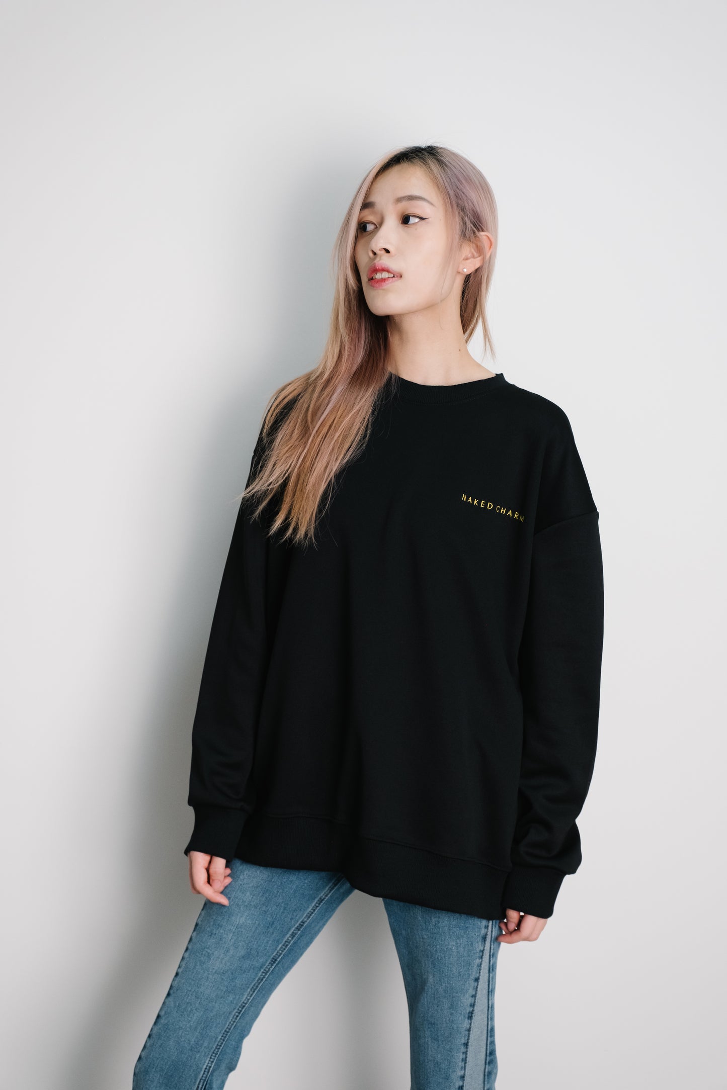 Naked Charm Classic Long Sleeve Jumper Top