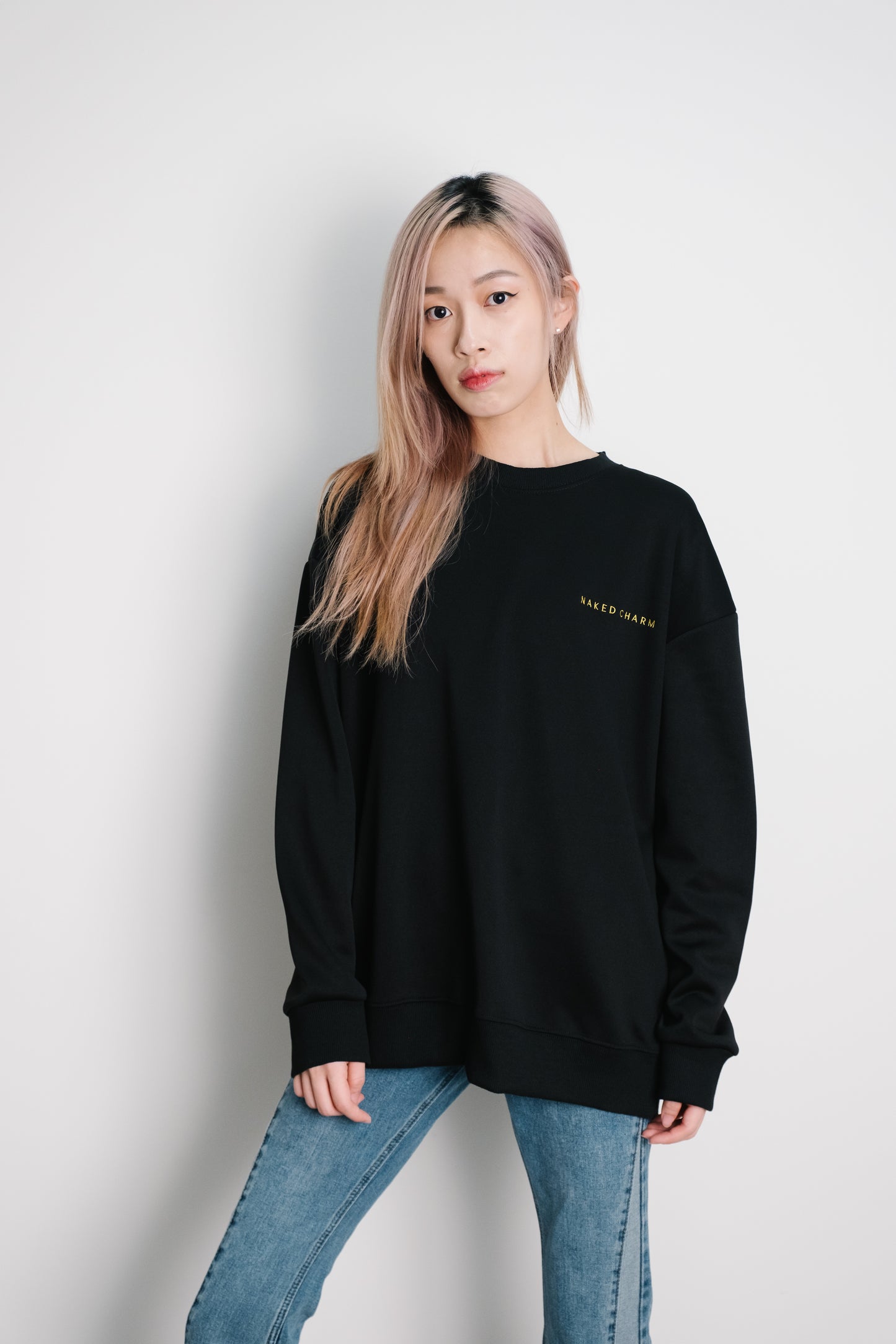 Naked Charm Classic Long Sleeve Jumper Top