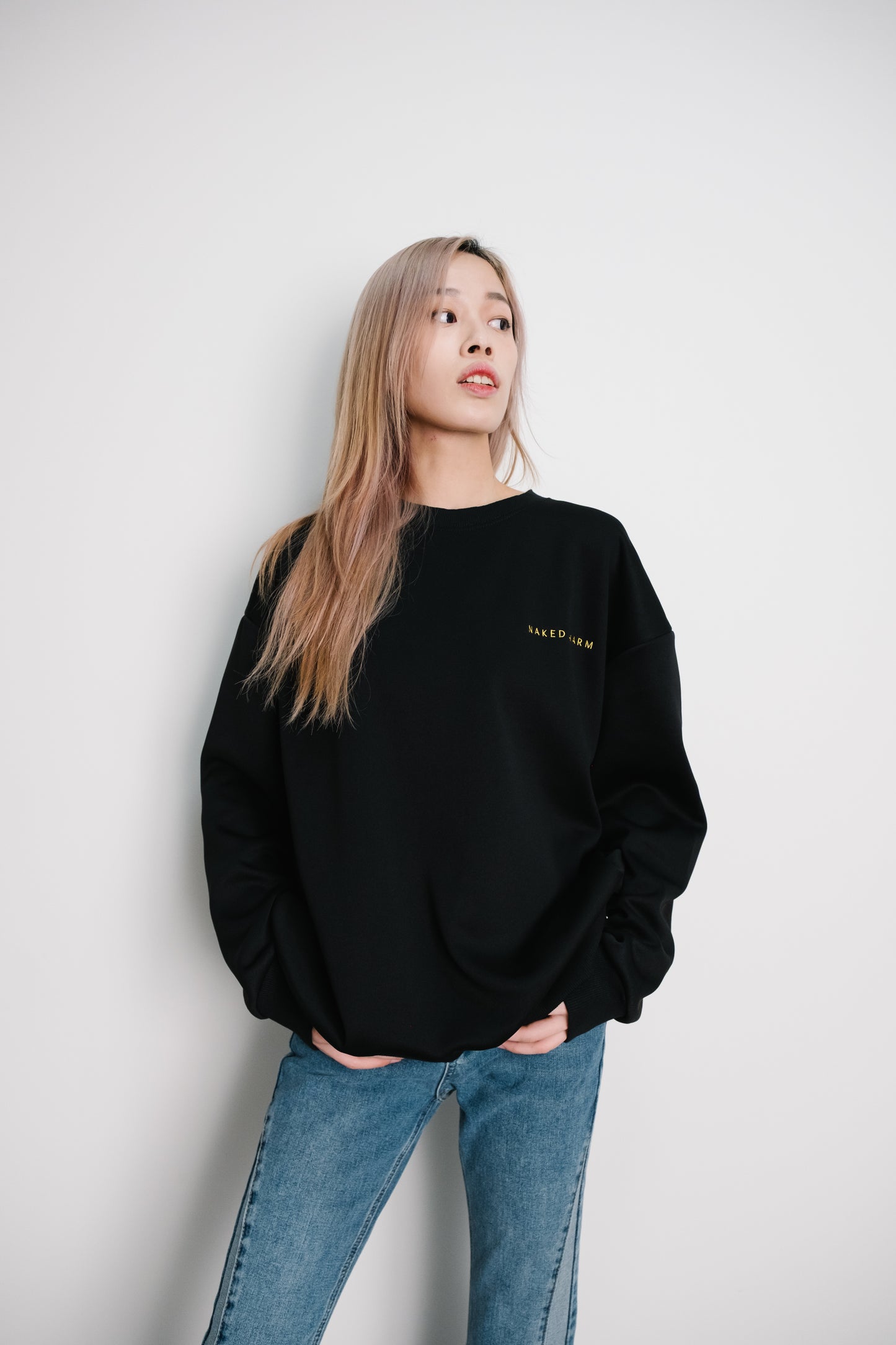Naked Charm Classic Long Sleeve Jumper Top