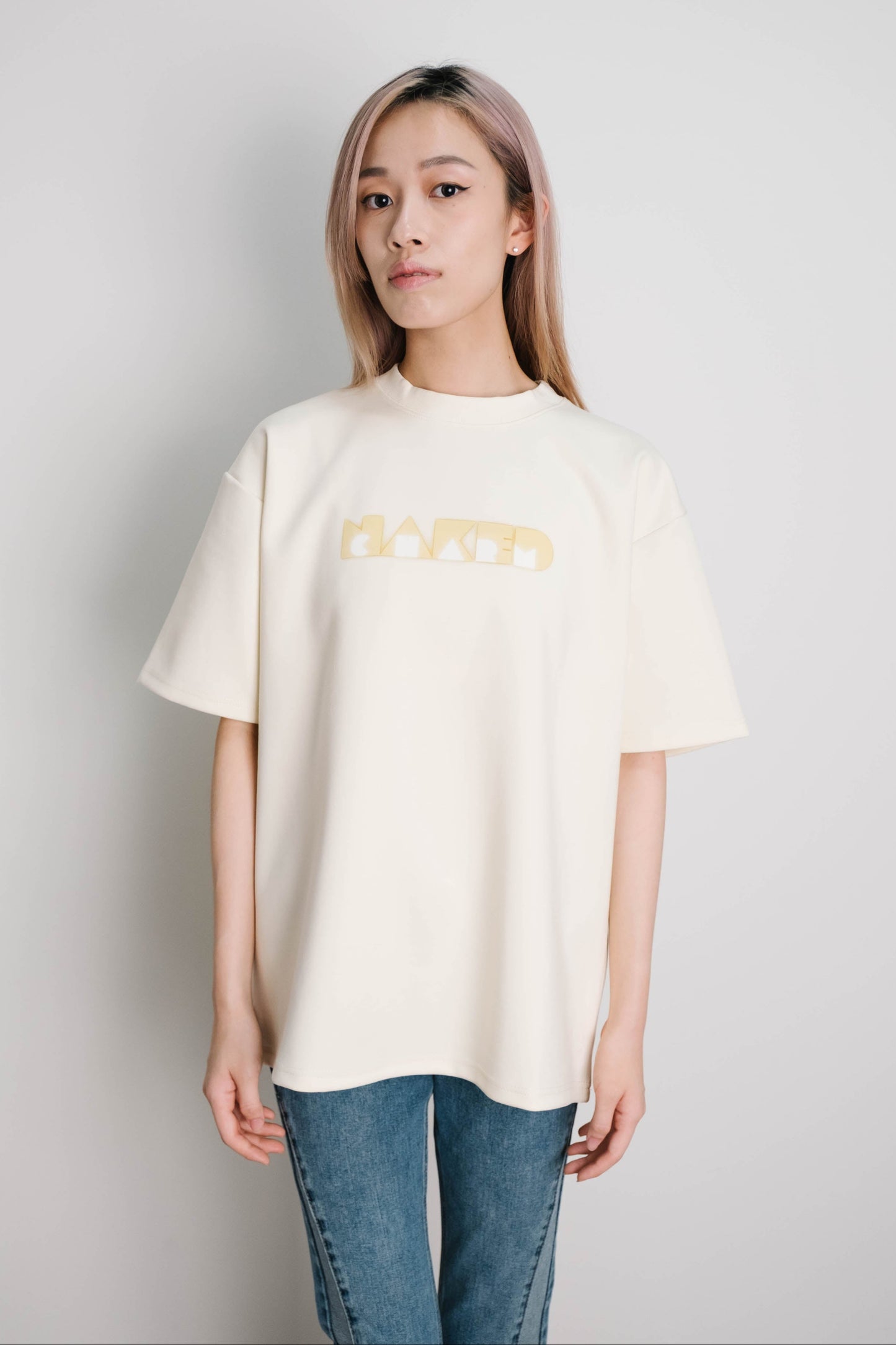 Naked Charm Oversized Signature Glow T-Shirt