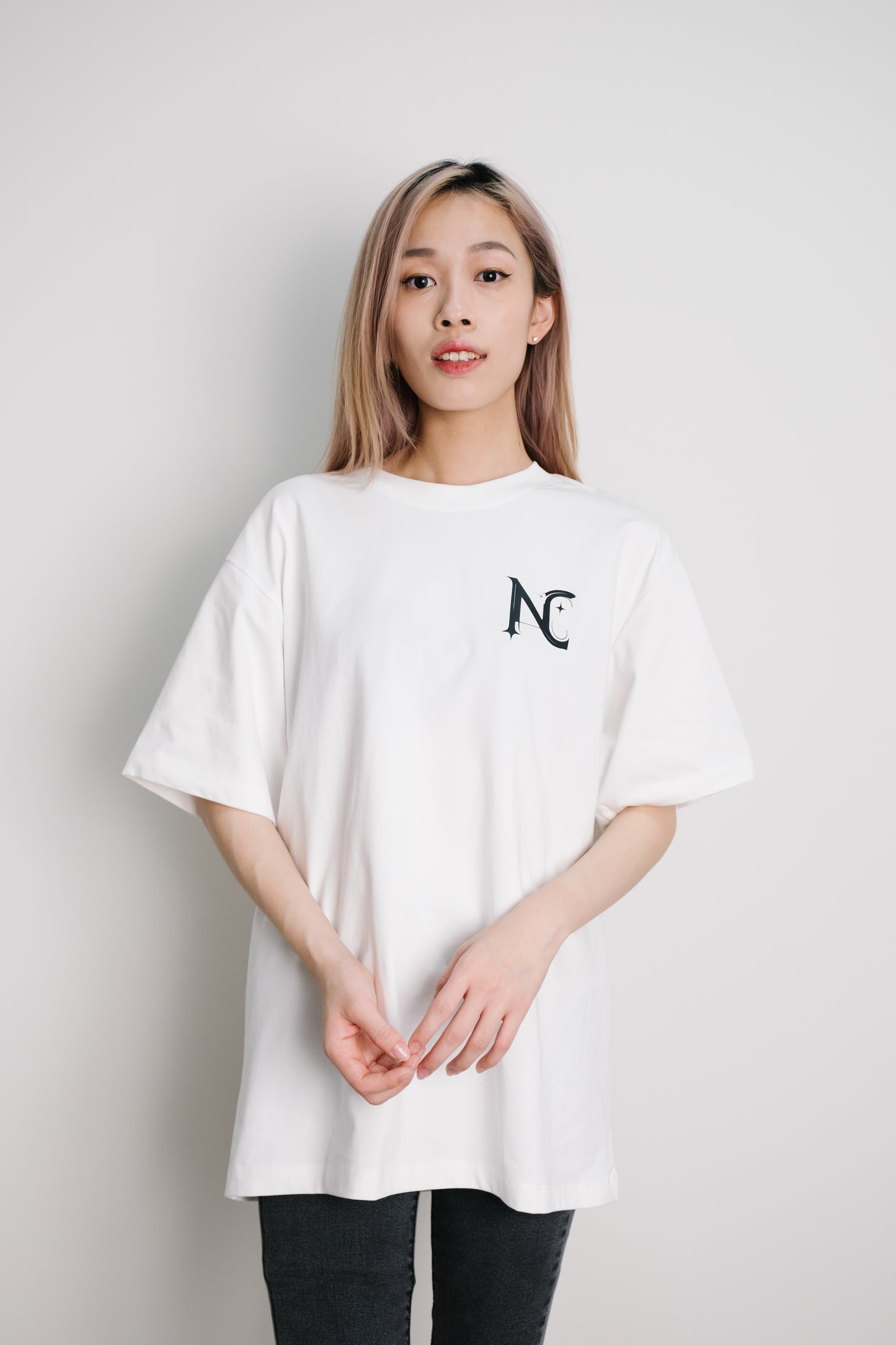 Naked Charm Wolf NC T-shirt Top Streetwear