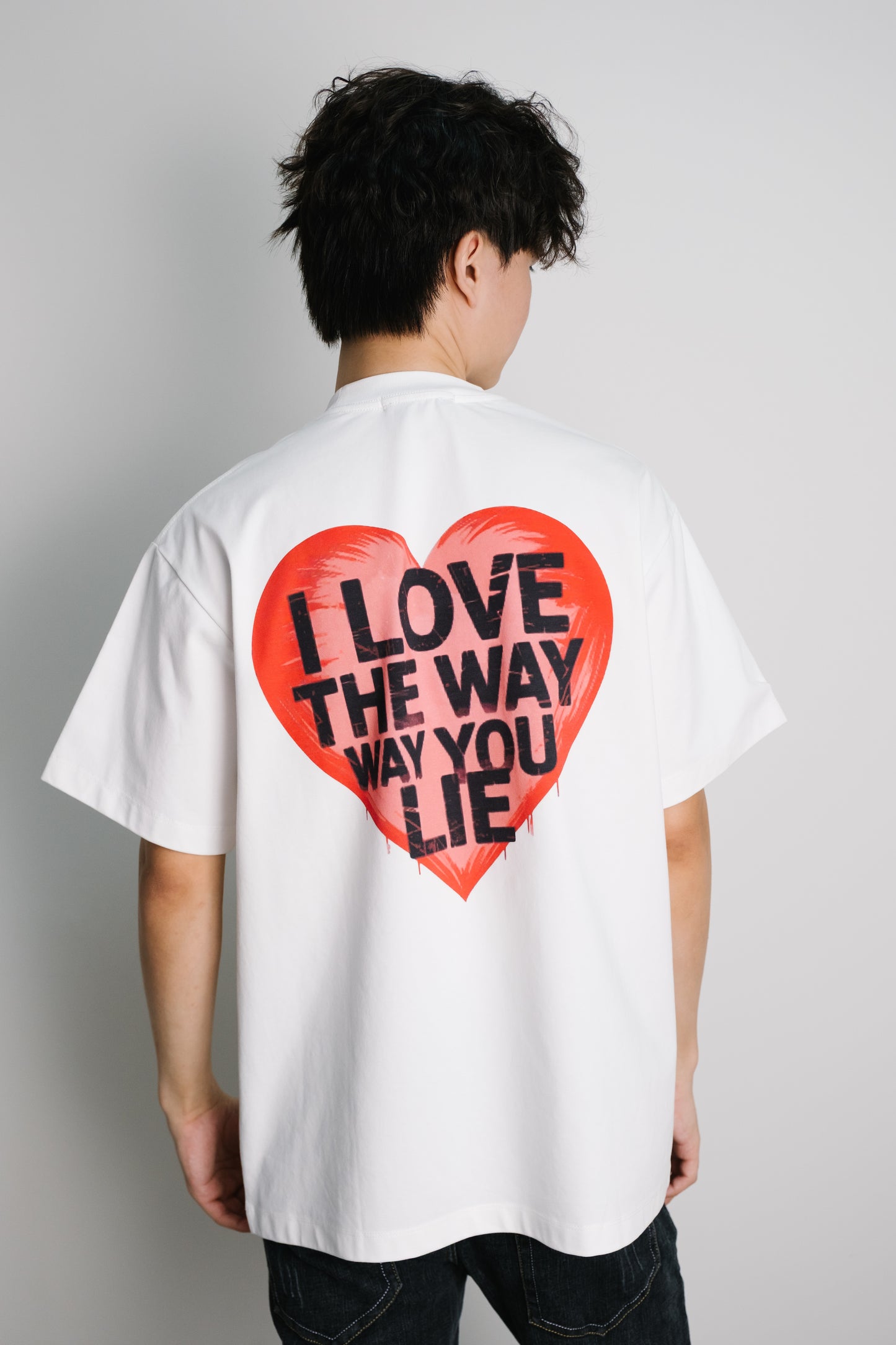 Naked Charm 'I Love The Way You Lie' T-Shirt Top Streetwear