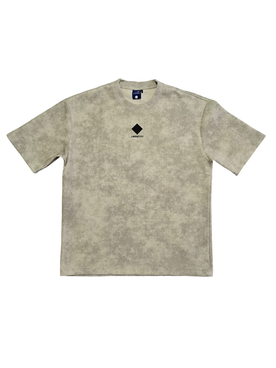 Acid Wash Oversized T-Shirt - Vintage Style - Casual