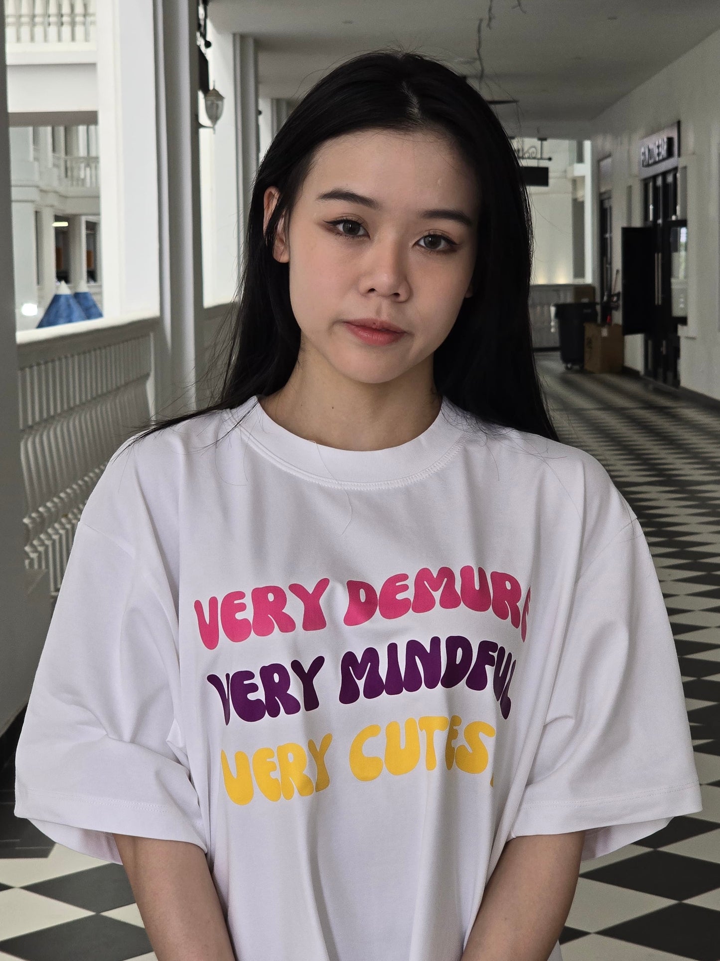 Naked Charm ‘Very Demure, Very Mindful, Very Cutesy' T-Shirt Top Streetwear