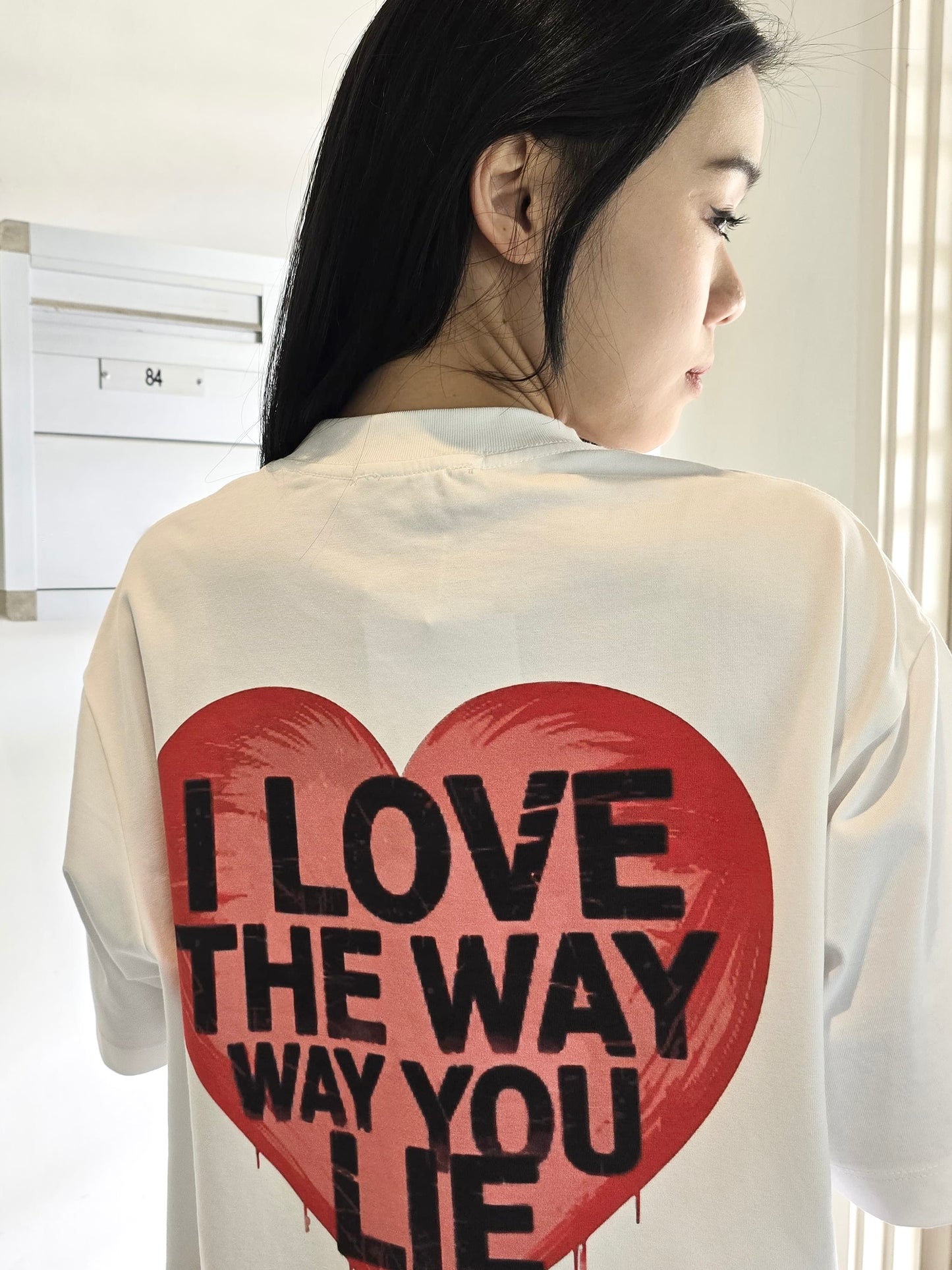 Naked Charm 'I Love The Way You Lie'  T-Shirt Top Streetwear