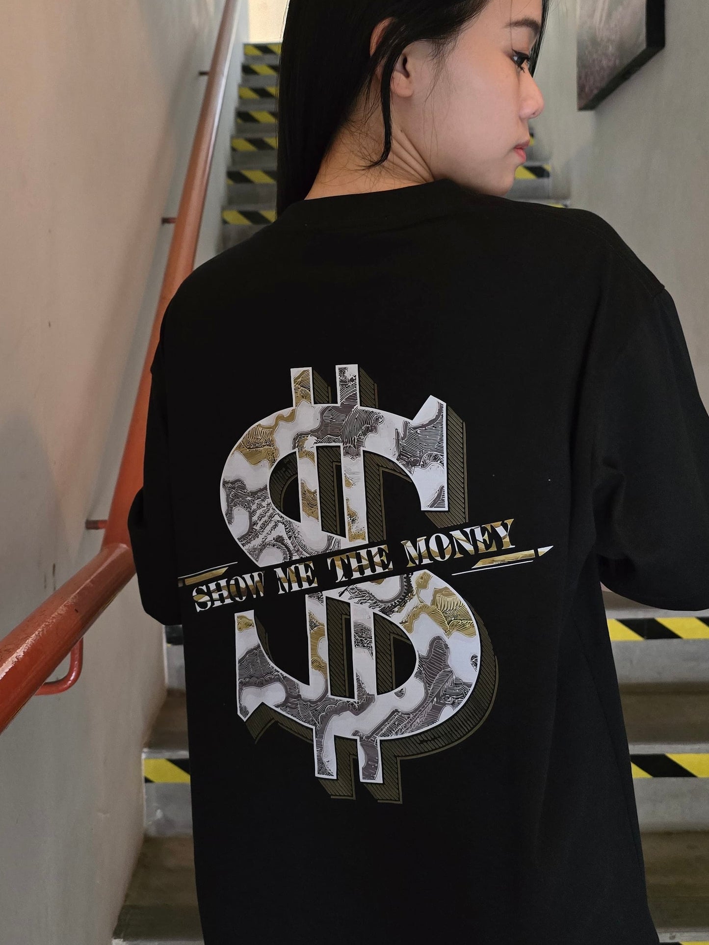 Naked Charm 'Show Me The Money' T-Shirt Top Streetwear