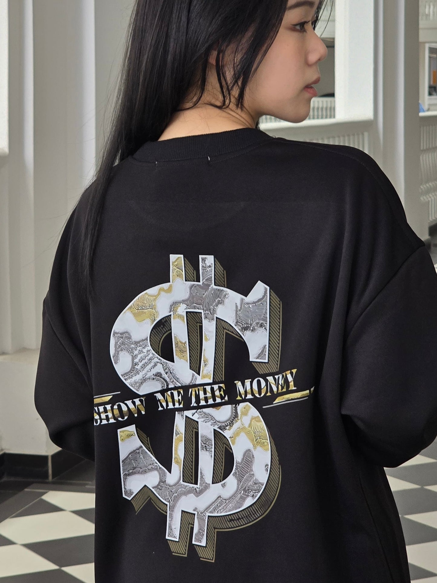 Naked Charm 'Show Me The Money' Long Sleeve Top