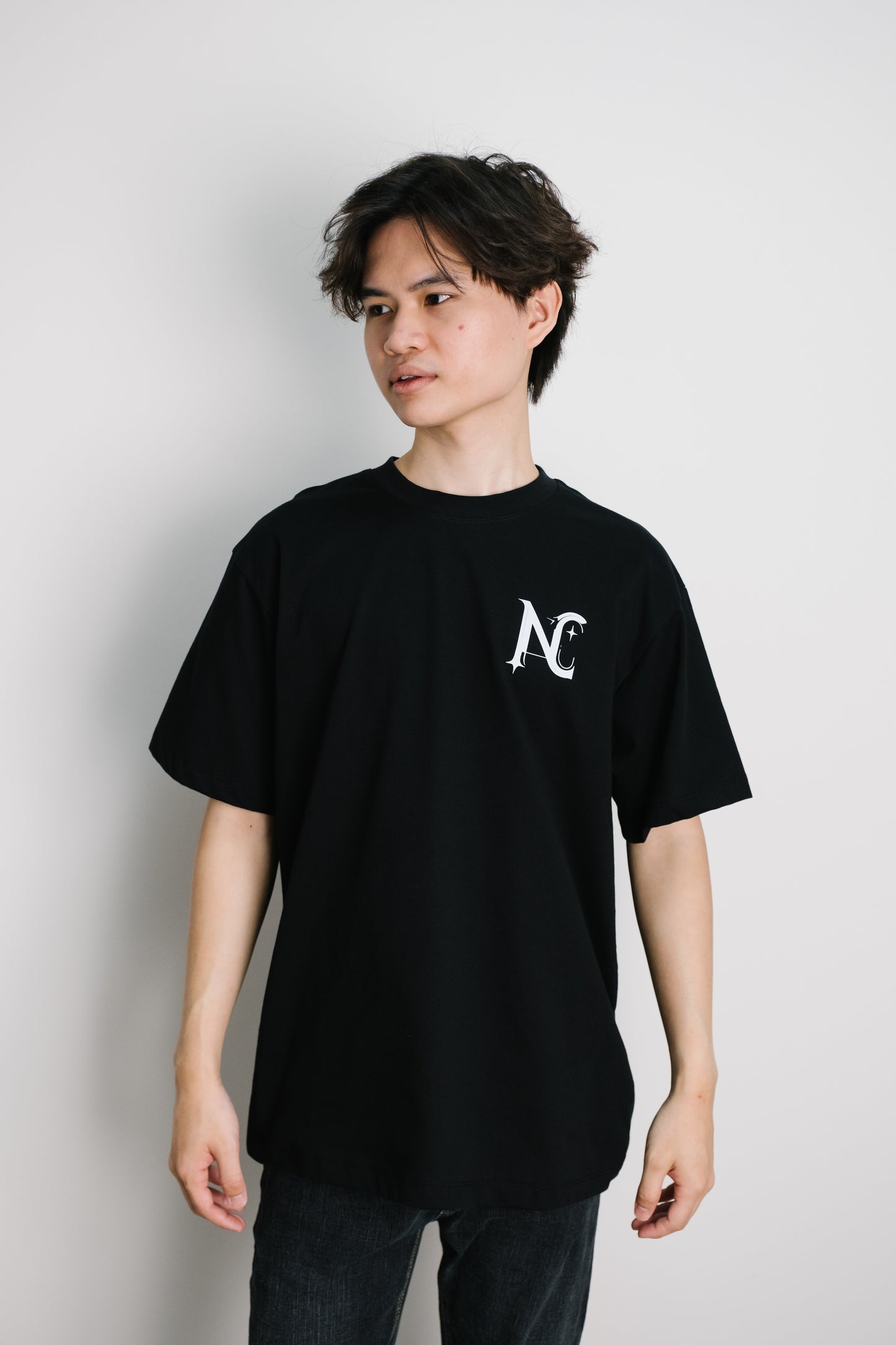 Naked Charm Wolf NC T-shirt Top Streetwear