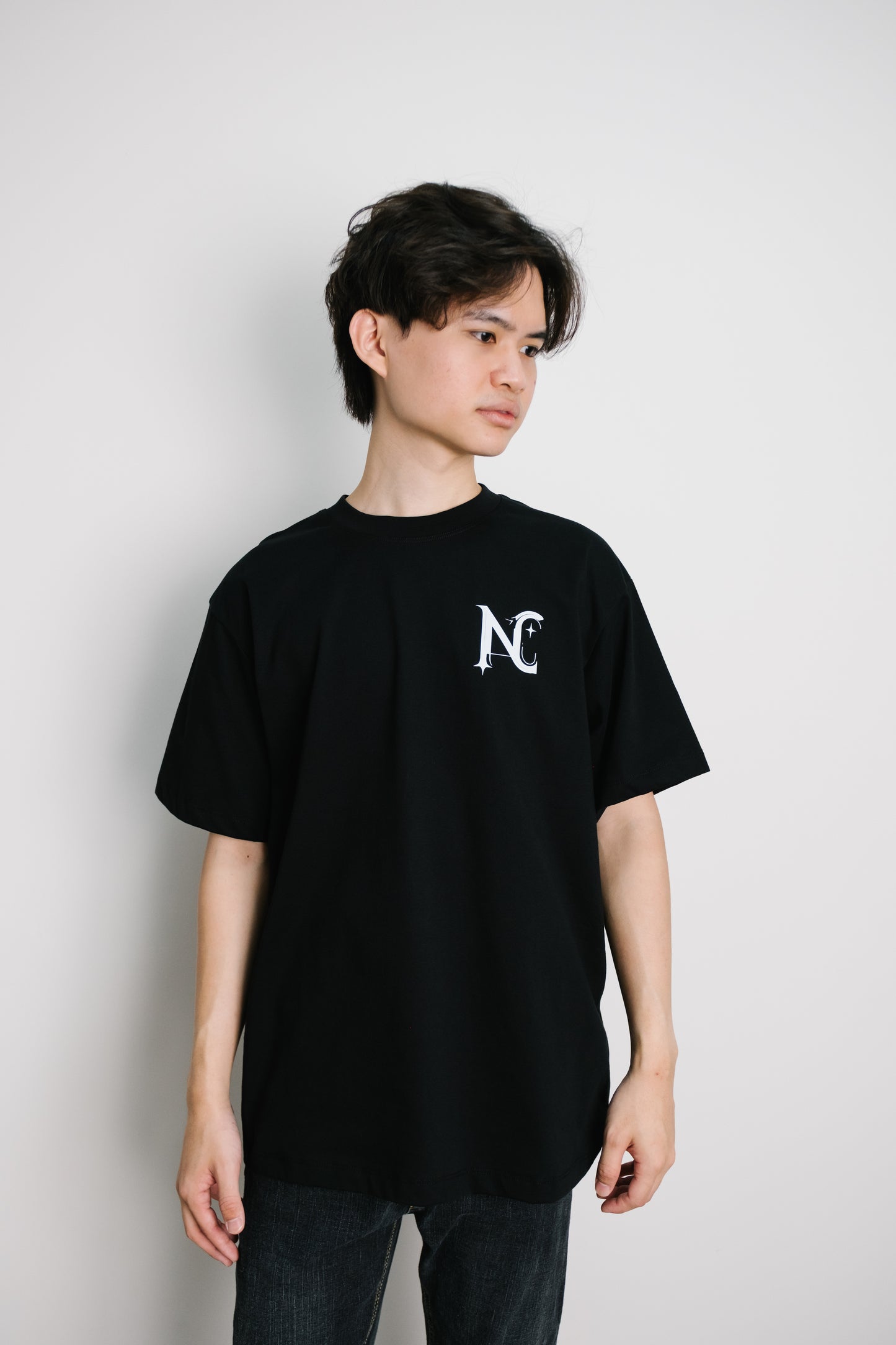 Naked Charm Wolf NC T-shirt Top Streetwear