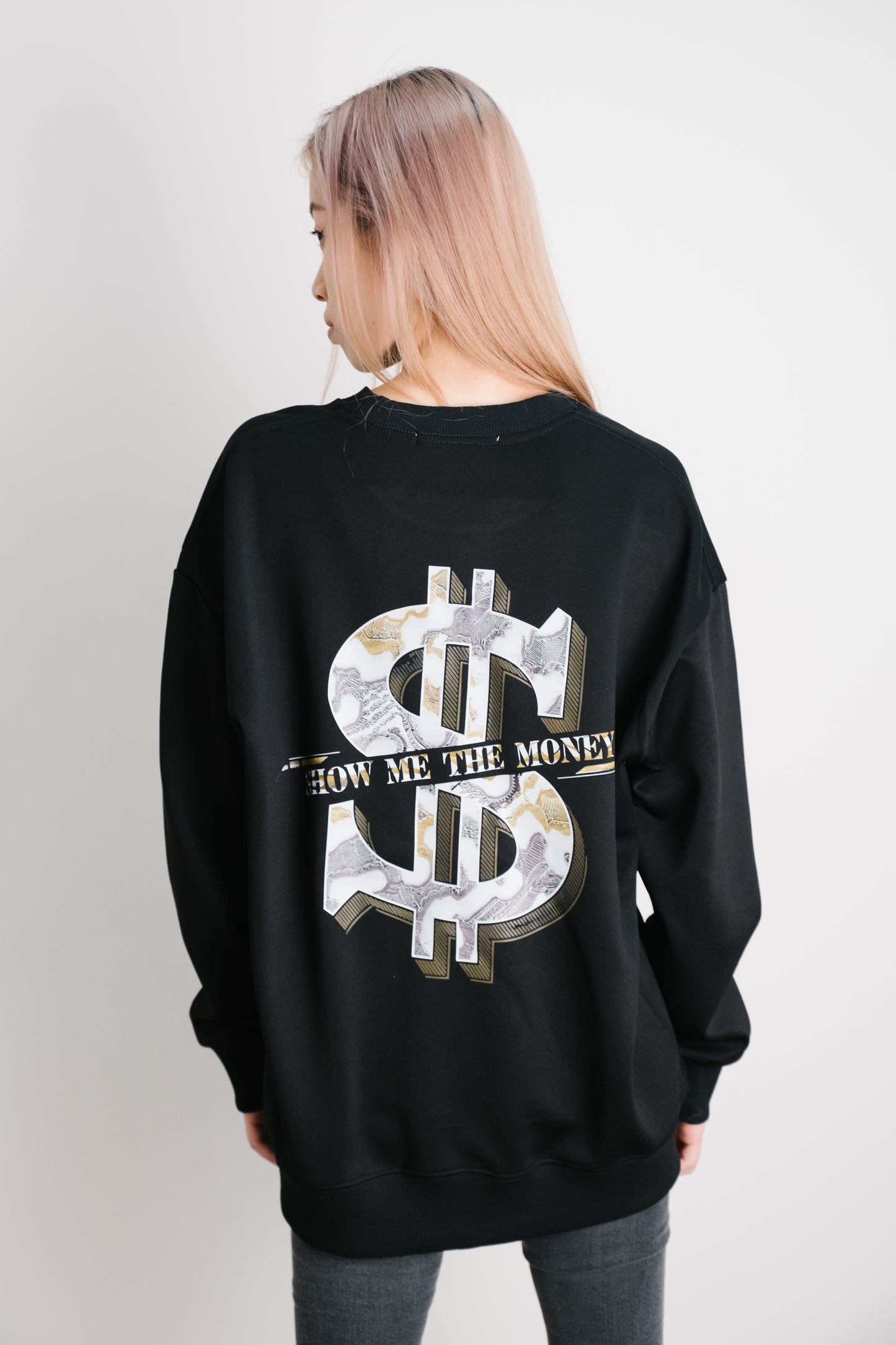 Naked Charm 'Show Me The Money' Long Sleeve Top