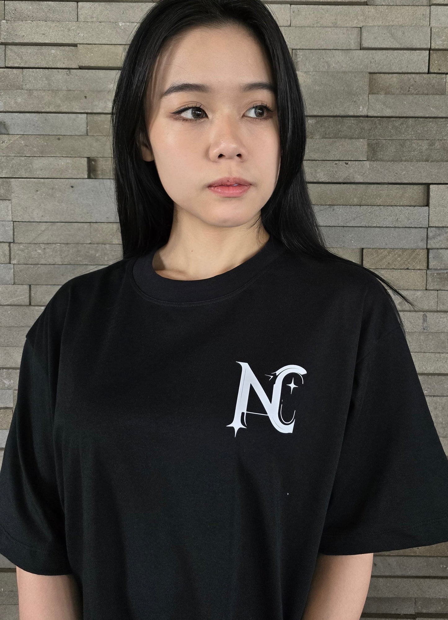 Naked Charm Wolf NC T-shirt Top Streetwear